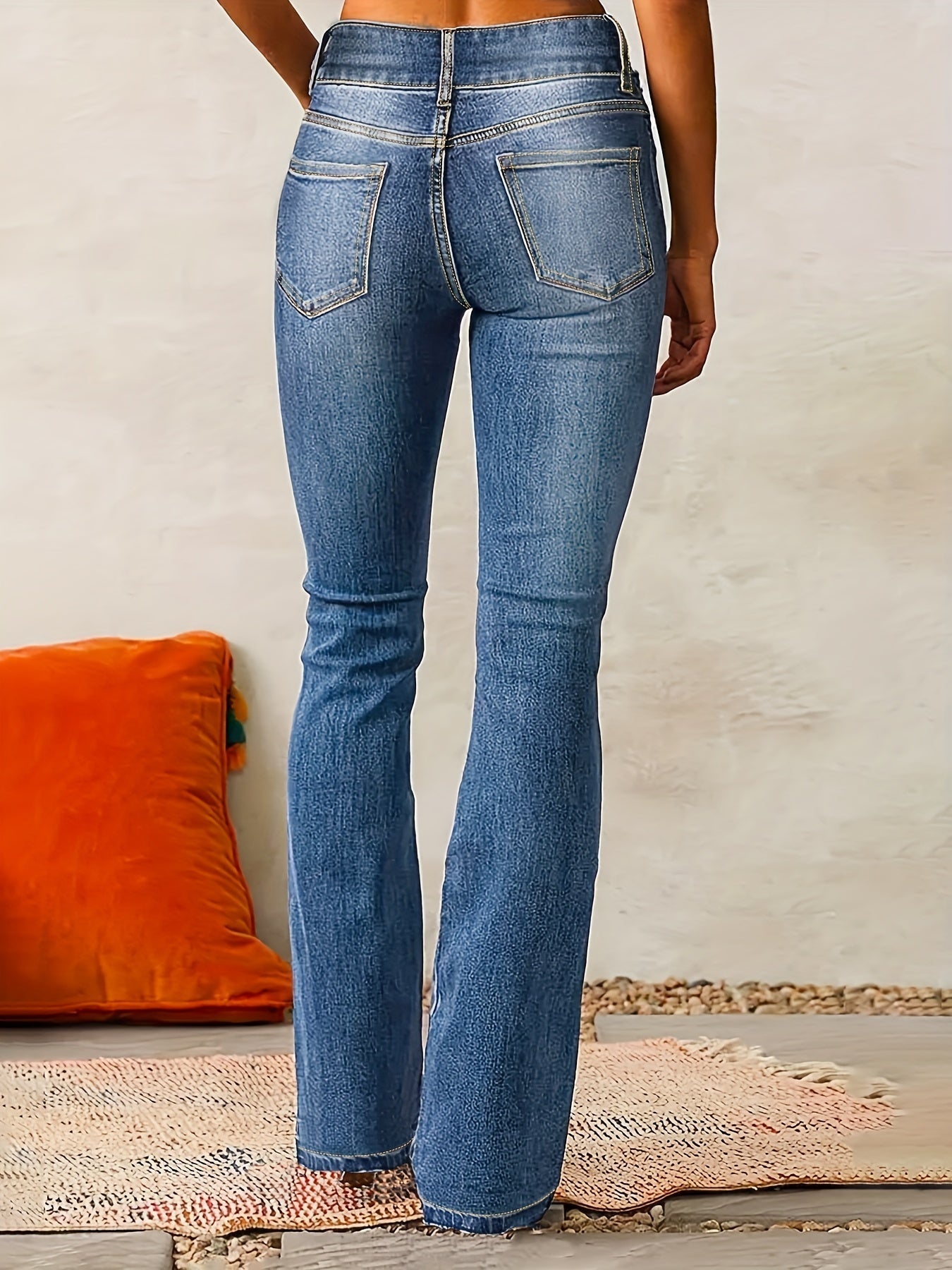 Aya | Højtaljede flared jeans