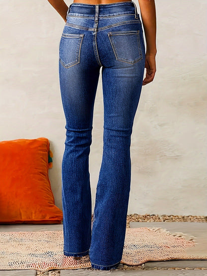 Aya | Højtaljede flared jeans